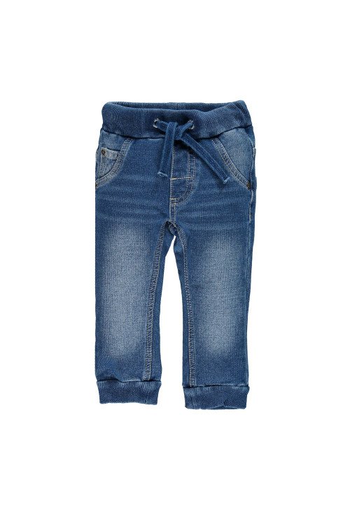  Pantalone in felpa stretch Azzurro - Abbigliamento neonato