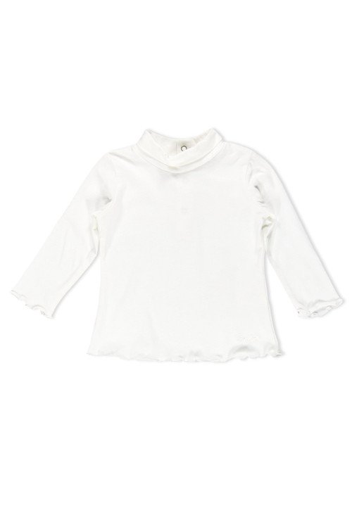  Lupetto in jersey con ricamo Bianco - Abbigliamento neonata