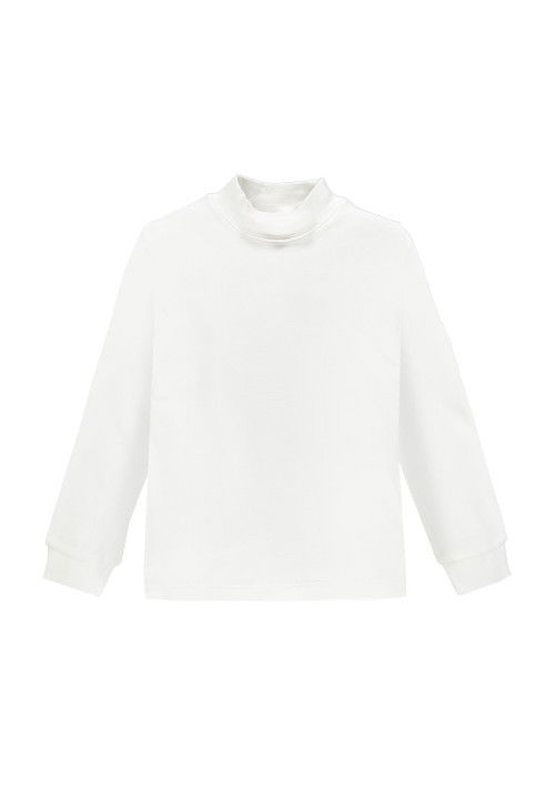 Brums Mock turtle neck White