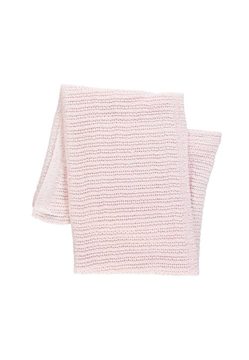 Ellepi Copertina culla in cotone tricot Rosa