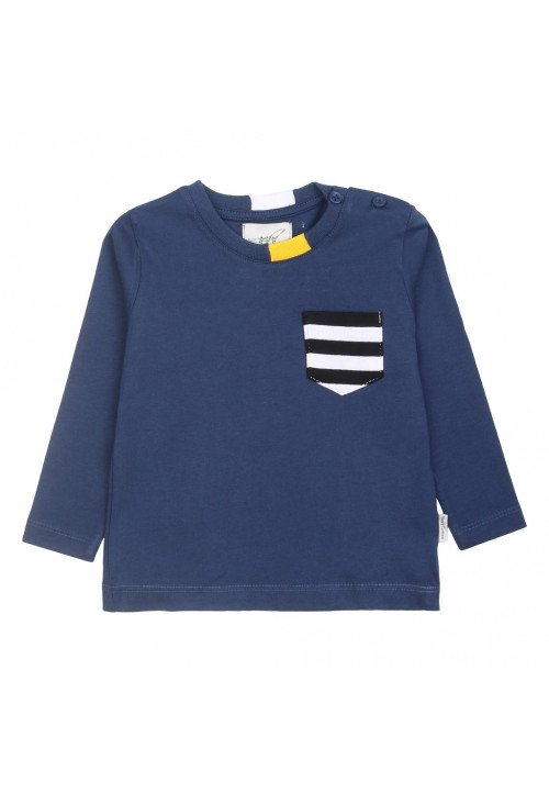 Henry Cotton's Long sleeves t-shirt Blue