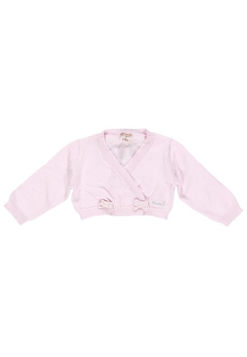 Scaldacuore di maglia rosa - Abbigliamento neonata