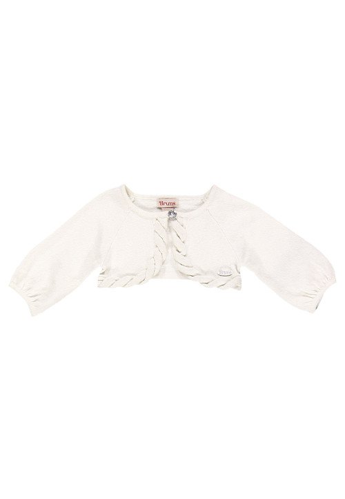  Cardigan di maglia bianco  Bianco - Abbigliamento neonata