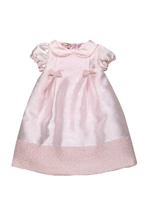  Brums Abito jacquard con colletto Rosa Rosa - Abbigliamento da neonata