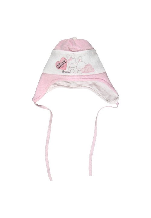  Brums Cappellino in pile bicolor Rosa Rosa - Abbigliamento da neonata