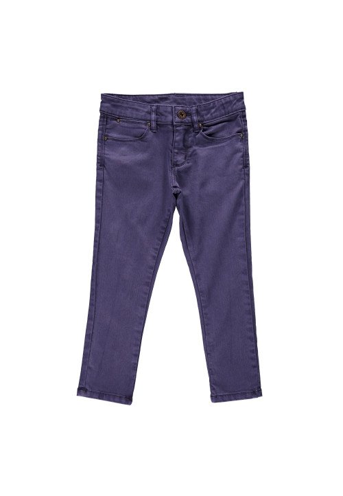 Pantalone in denim con tasche - Abbigliamento bambini online | Vestiti per bambini - Outletbambini bambina