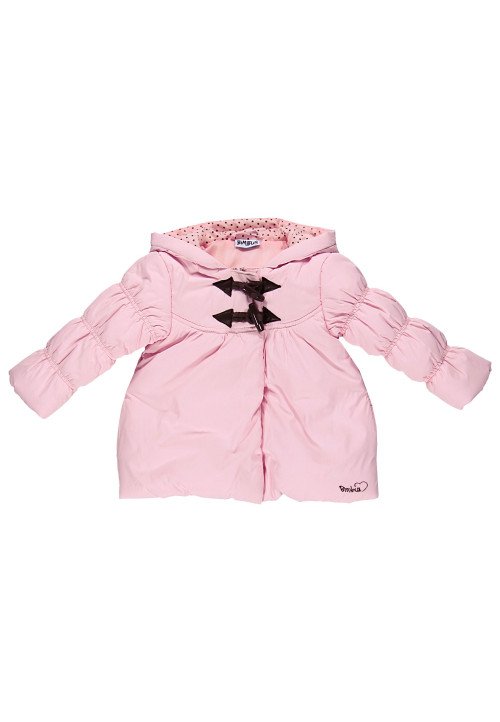 Caban rosa con alamari  - Abbigliamento neonata