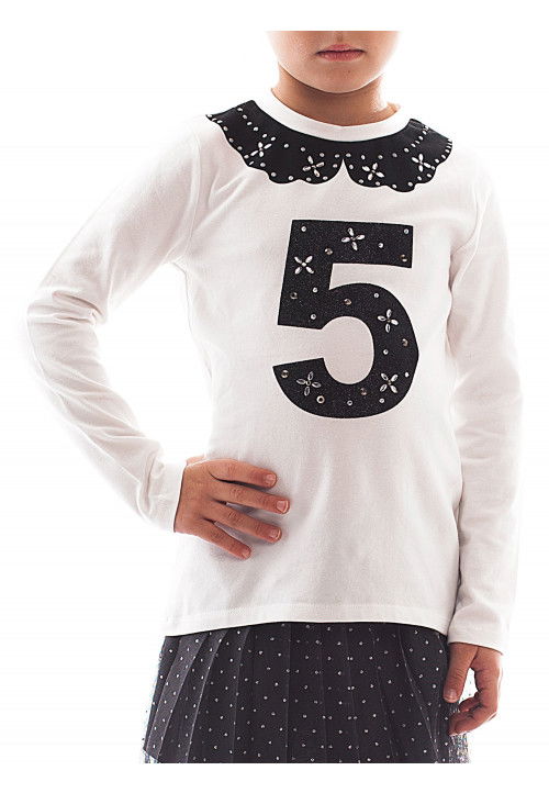 Bimbus Long sleeves t-shirt White