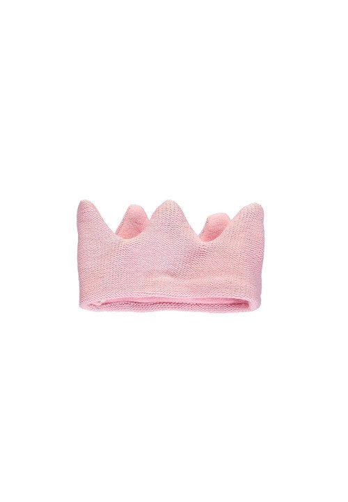  Cappello/ fascia in tricot Rosa - Abbigliamento neonata
