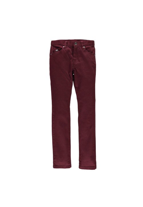Pantalone in gabardine elasticizzato rosso - Abbigliamento bambini online | Vestiti per bambini | Outletbambini | Bambino