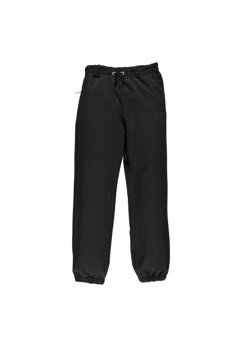 Mek Pantalone baggy in crepe Nero