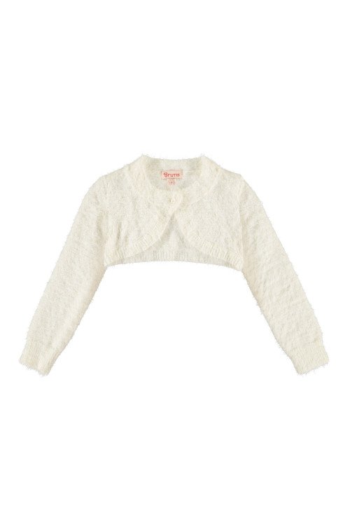  Scaldacuore in tricot effetto pelo Bianco - Abbigliamento bambini online | Vestiti per bambini - Outletbambini bambina