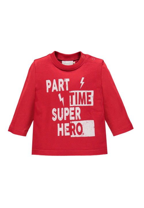 Mek T-shirt jersey con stampa Rosso