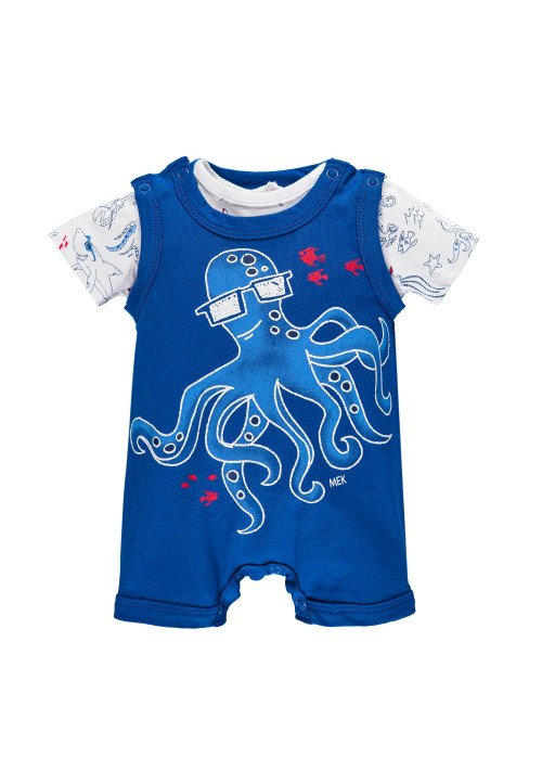 Completo 2 pezzi pagliaccetto e t-shirt - Baby boy clothing 0-36 months