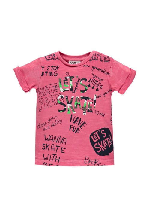 T-shirt in jersey fiammato - Abbigliamento neonato 0-36 mesi