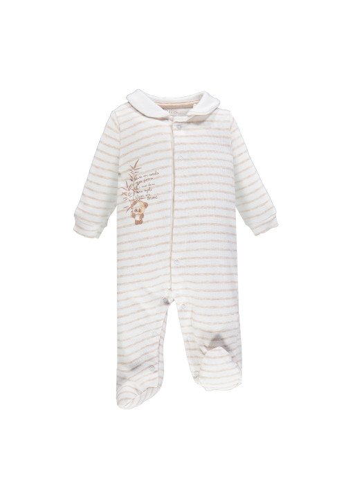 Tutina in cotone bamboo - Baby boy clothing 0-36 months