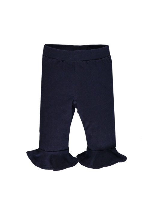 Mek Capri jersey stretch nero Blu