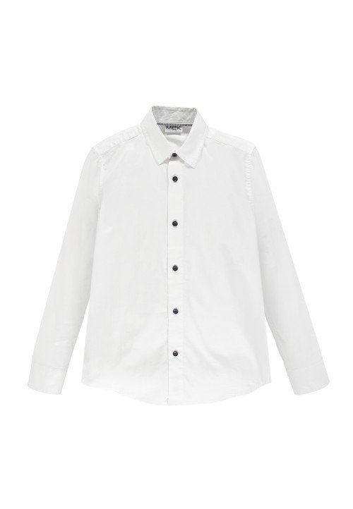 Mek Shirts (Long Sleeve) White