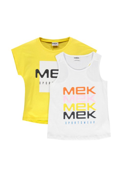 Mek Short sleeve t-shirt Bicolor