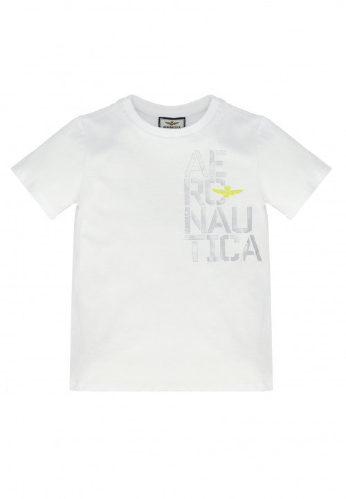 Aeronautica Militare Short sleeve t-shirt White