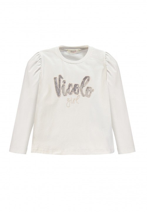Vicolo Long sleeves t-shirt White