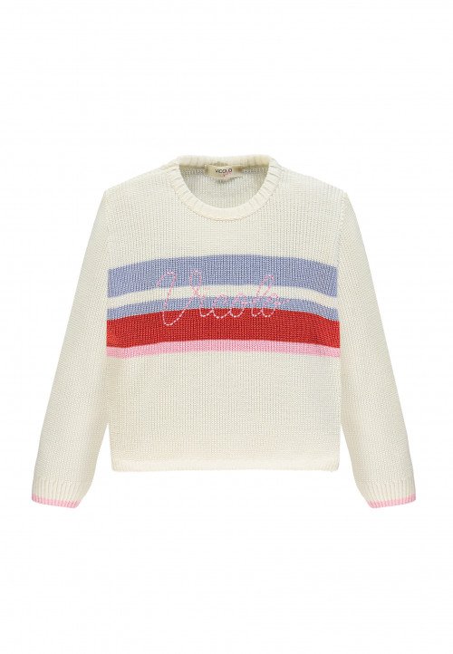 Vicolo Sweaters White