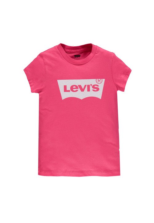 Levis BATWING TEE - T-shirt logo rosa Pink Rosa