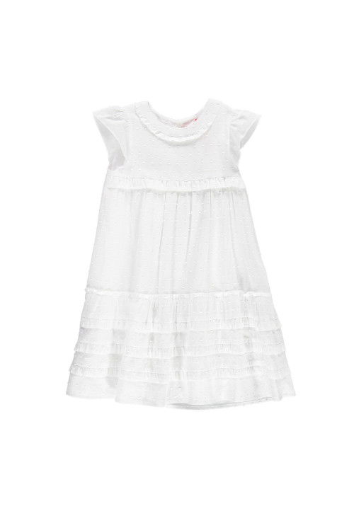 Lili Gaufrette Dresses (short sleeve) White
