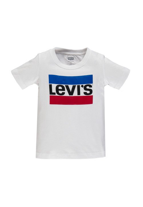 Bambini Abbigliamento bambina Top e t-shirt T-shirt Levi's T-shirt Tee-shirt blanc 
