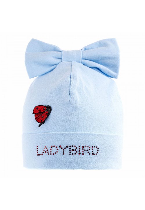 Giamo Cappello bambina Lady bird Azzurro