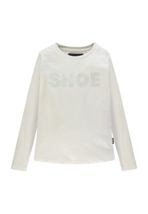 Shoe Long sleeves t-shirt White