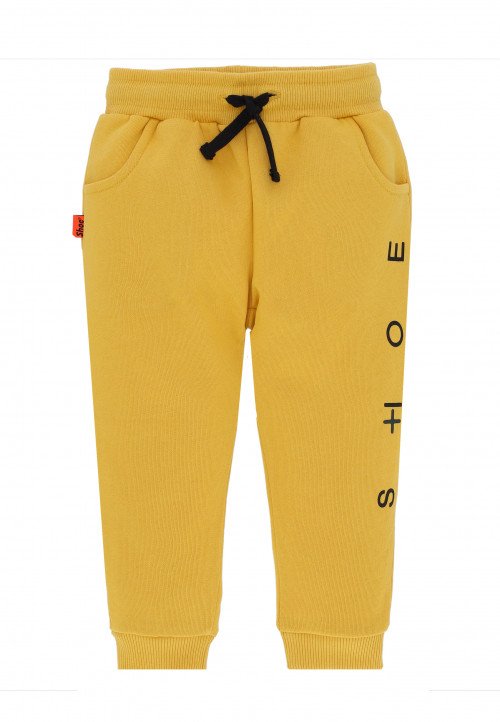Shoe Fleece pants Yellow