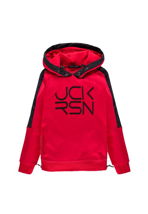 Jeckerson Hooded sweaters Red