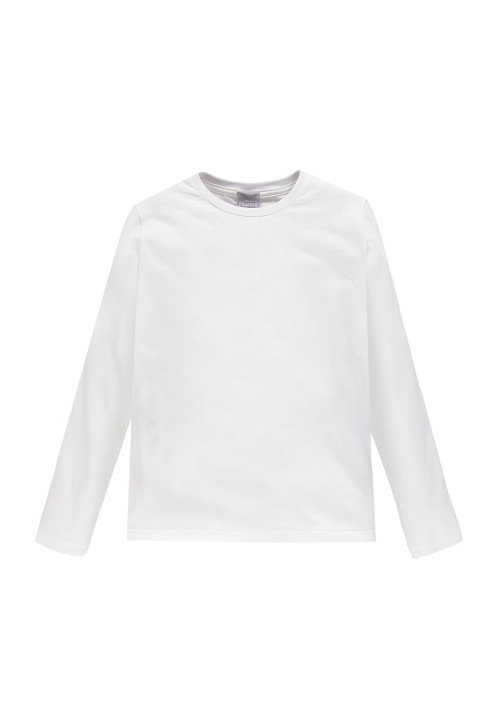 Fantaztico T-shirt bianca manica lunga maschio Bianco