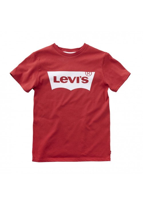 Levis T-shirt logo nos bambino Rosso