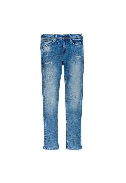 Pepe Jeans Slim Fit Men Blue Trousers - Price History
