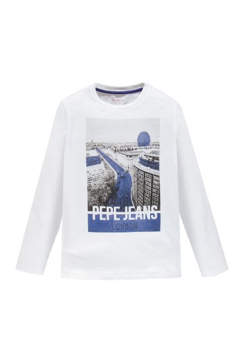 Pepe Jeans Long sleeves t-shirt White