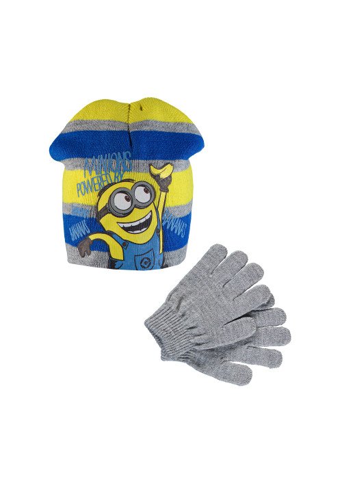 Minions Gloves Grey