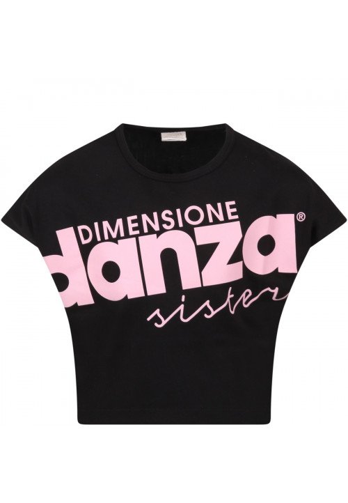 Dimensione Danza Short sleeve t-shirt Black