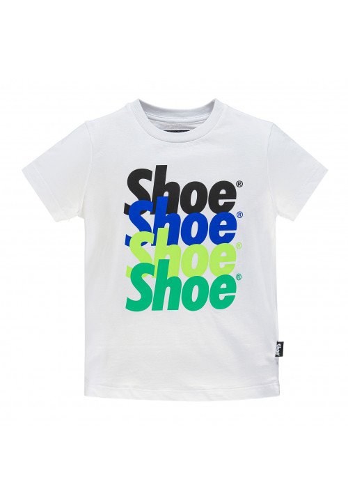 Shoe T-Shirt Logo Timmy0910 Bianco