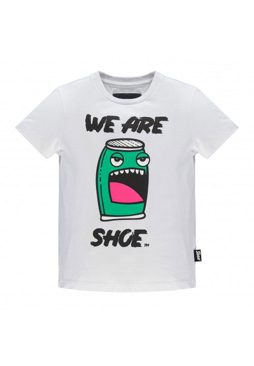 Shoe Short sleeve t-shirt White