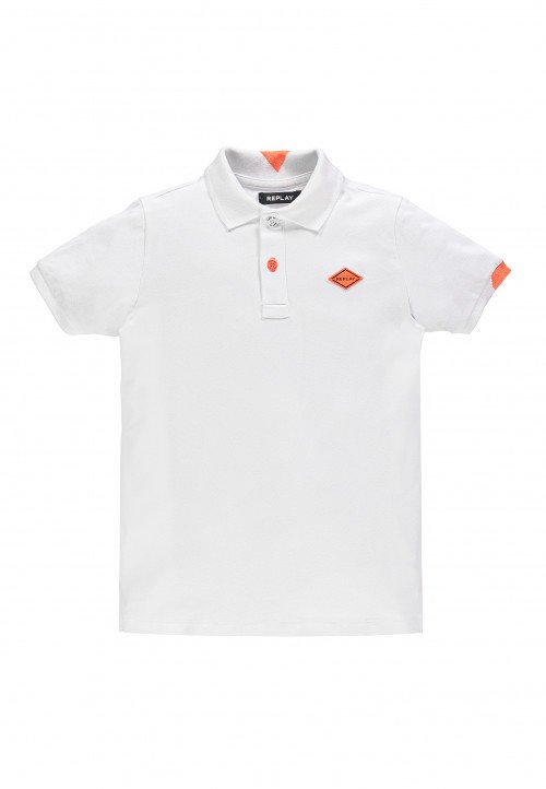 Replay Polos (Short Sleeve) White