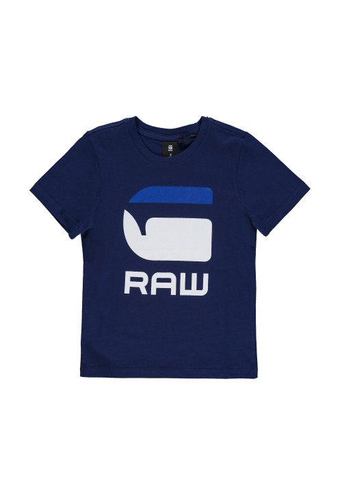 G-star RAW T-shirt logo G Raw blu Blu