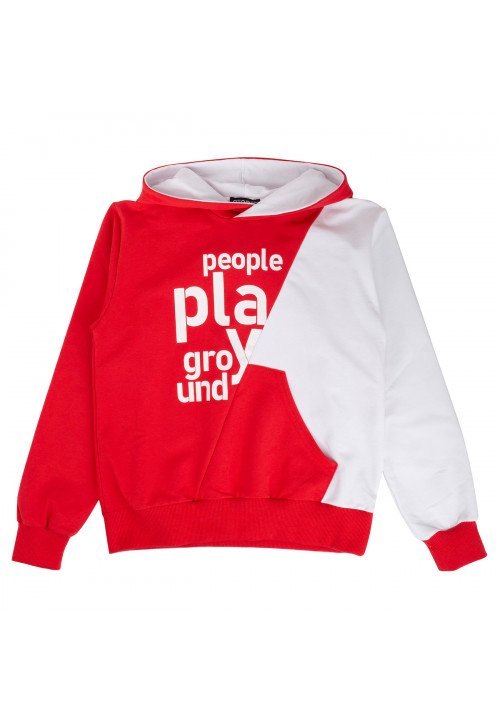 People Hooded sweaters Red