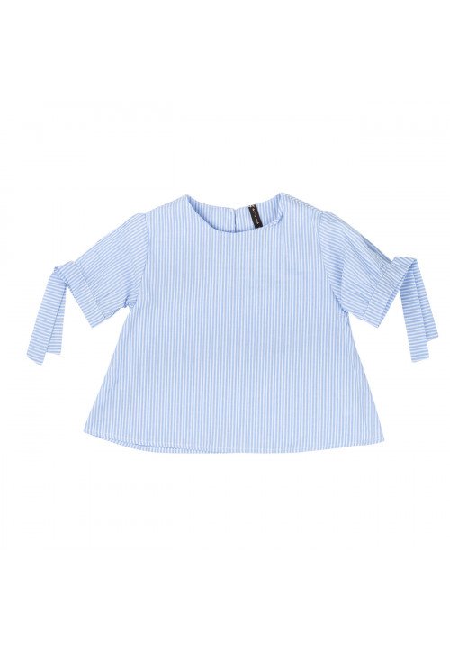 Manila Grace Shirts (Short Sleeve) Light Blue