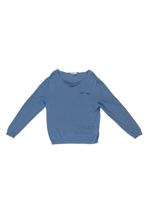 Paolo Pecora Sweaters Light Blue