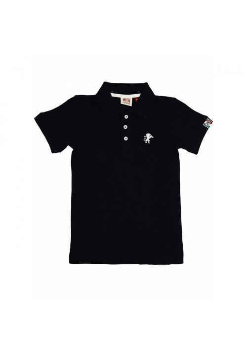 Leone 1947 Polos (Short Sleeve) Black