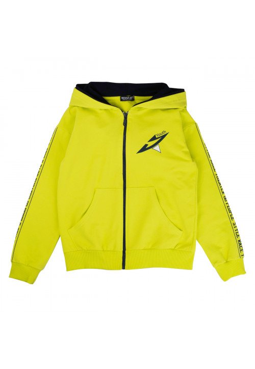 People Hooded sweaters Yellow
