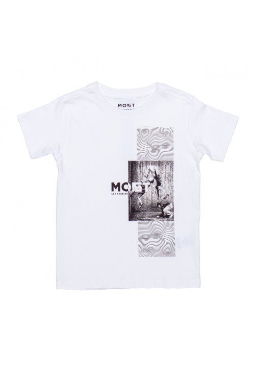 Most Los Angeles Short sleeve t-shirt White