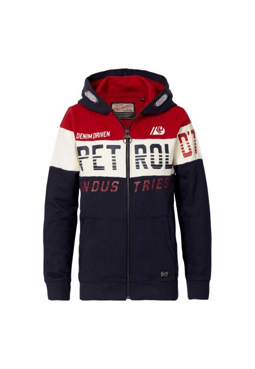 Petrol Hooded sweaters Red